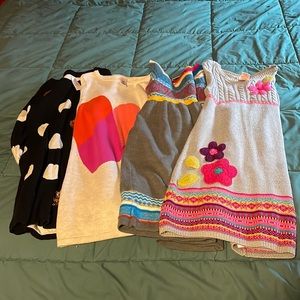 4 Girls Sweater Dresses